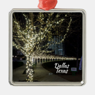 Jul vid Klyde Warren Park Ornament