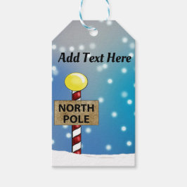 Jul vid Nordpolen Presentetikett