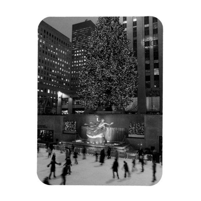 Jul vid Rockefeller Center - NYC Magnet (Vertikal)