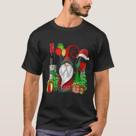 Jul Vin Gnomes for Julafton Cheer T Shirt