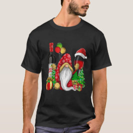 Jul Vin Gnomes for Julafton Cheer T Shirt
