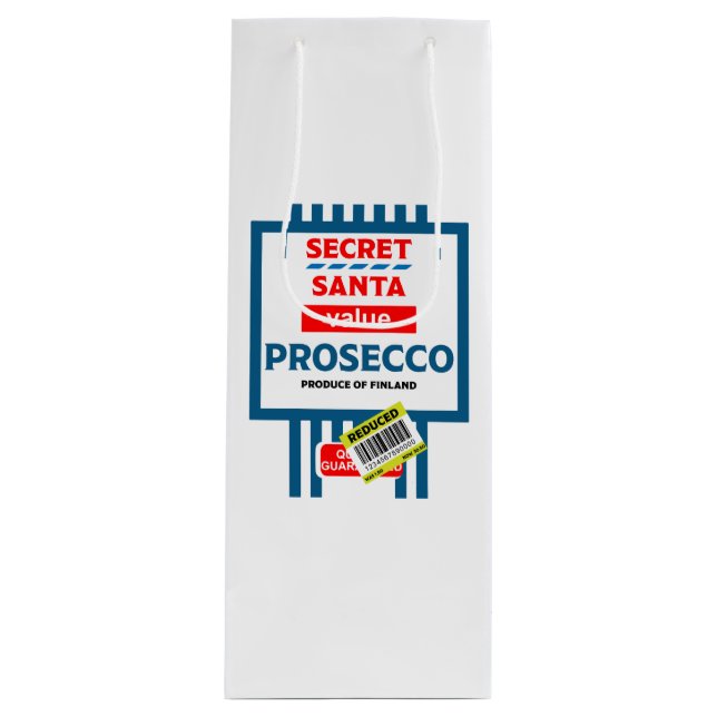 Jul-Vin och mousserande Vin-etiketter (Framsidan)