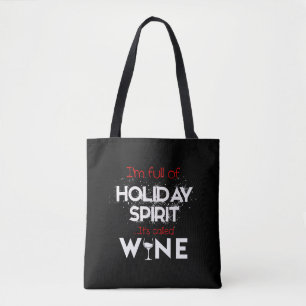 Jul Vin Shirt - jultomten Tygkasse