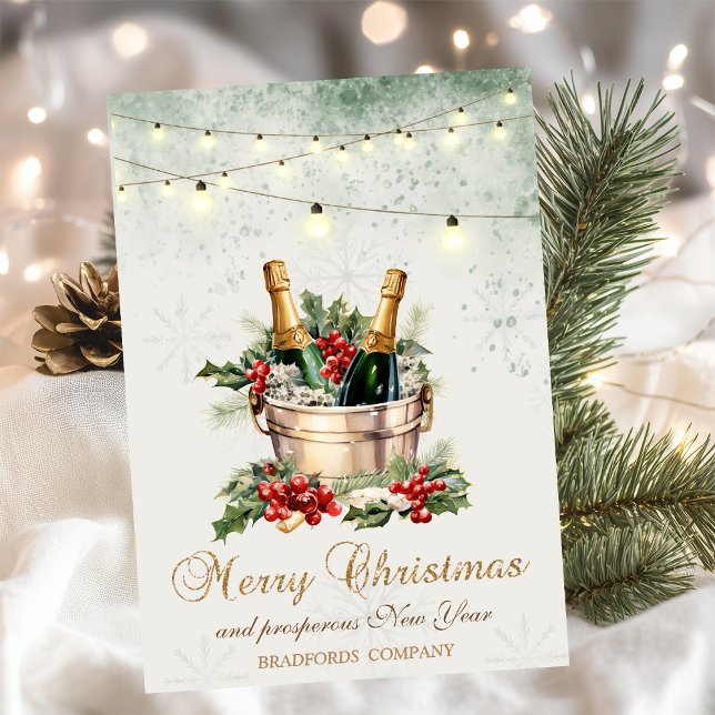 Jul Vinkannesträngljus Helgkort (Skapare uppladdad)