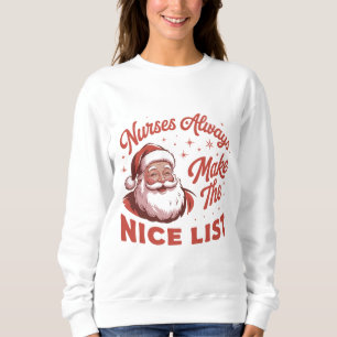 Jul Vintage Tomte Sjuksköterskor Gör Den Snälla Li T Shirt