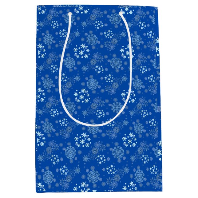 Jul Vinter Hanukkah Snöflinga design  (Framsidan)