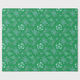 Jul Vinter Hanukkah Snöflinga design Presentpapper