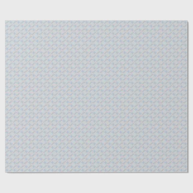 Jul Vinter Hanukkah Snöflinga design Presentpapper (Platt)