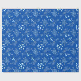 Jul Vinter Hanukkah Snöflinga design Presentpapper