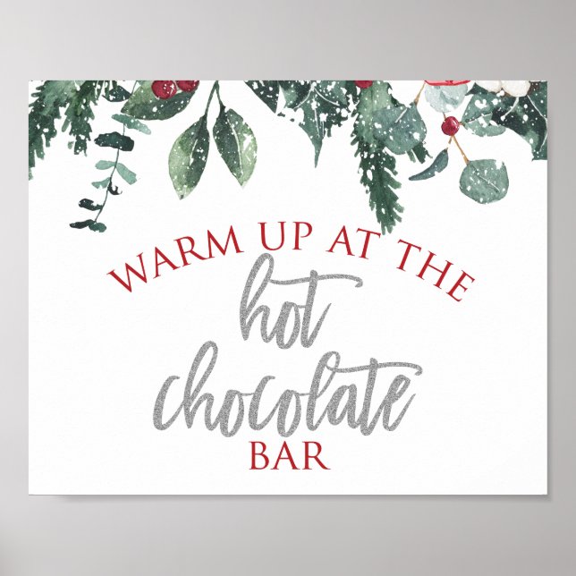 Jul Vinter Onederland Varm Kakao Poster (Framsidan)
