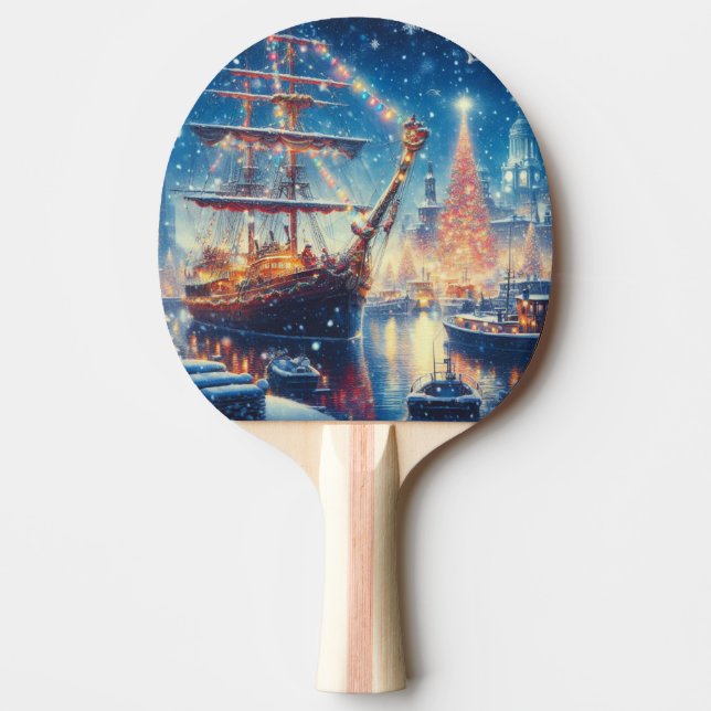 Jul/vinterdockad frakt pingisracket (Framsidan)