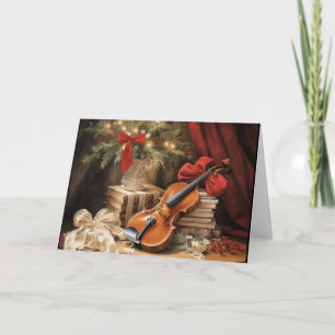 Jul Violin Music Kort