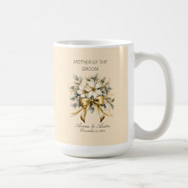 Jul Vit Winterberry Mor i Groom Kaffemugg