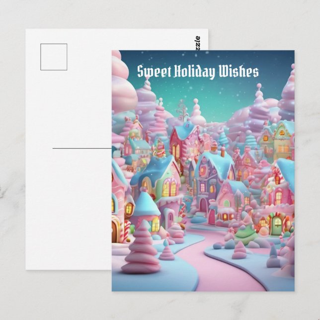 Jul Vykort (Fram/baksida)