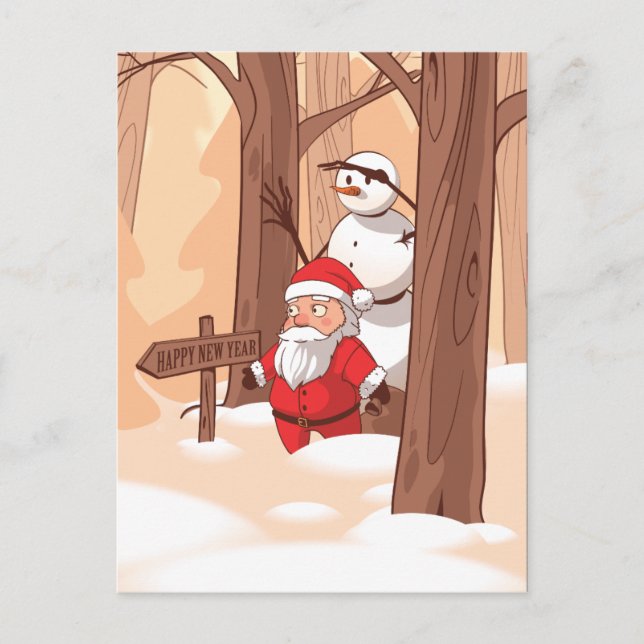 Jul Vykort (Framsida)