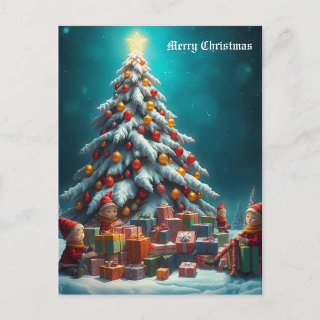 Jul Vykort (Framsida)