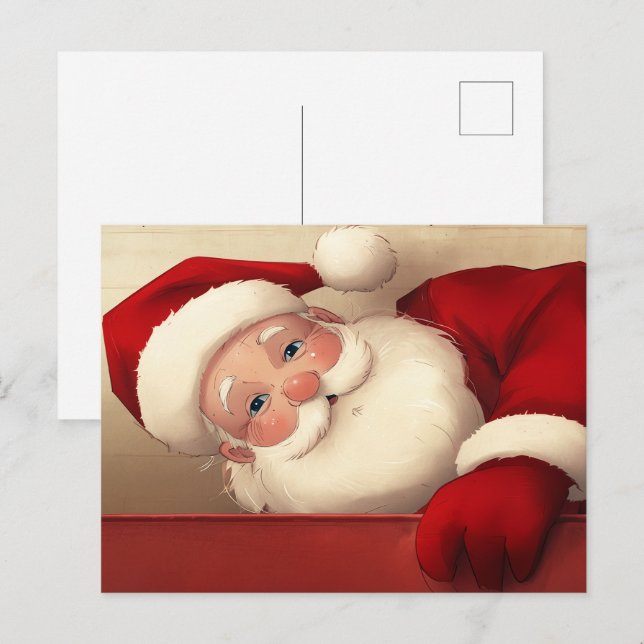 Jul Vykort (Fram/baksida)