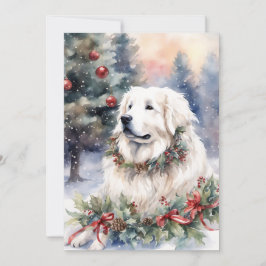 Jul - WC Great Pyrenees Julkort