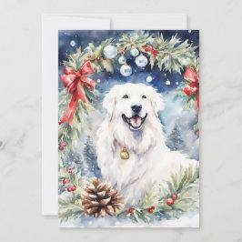 Jul - WC Great Pyrenees Julkort