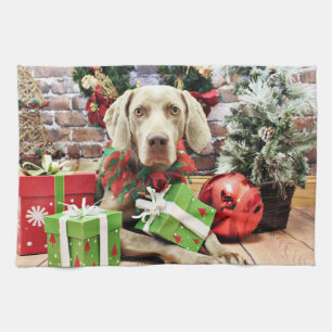 Jul - Weimaraner - Lucy Kökshandduk