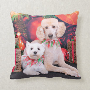 Jul - Westie JoHannah - pudel Winston Kudde