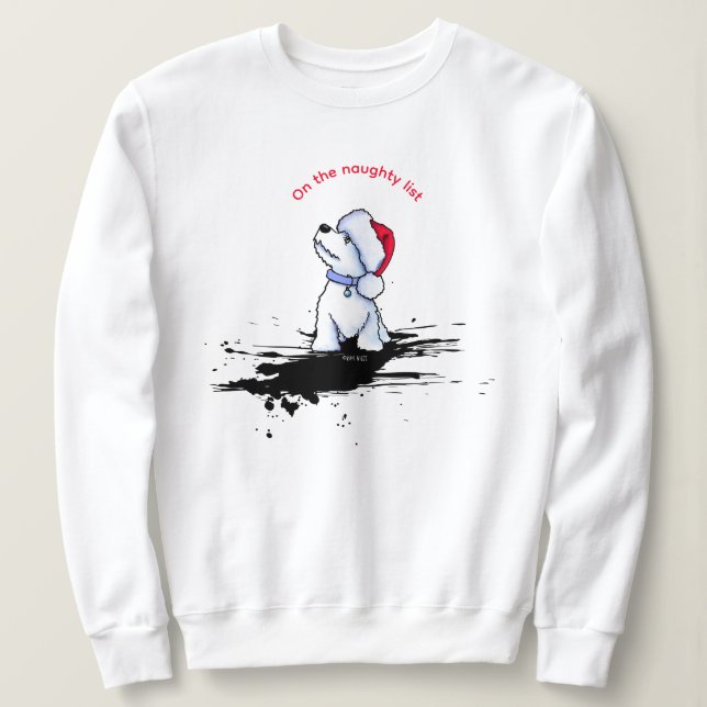 Jul Westie Valp T-Shirt (Design framsida)