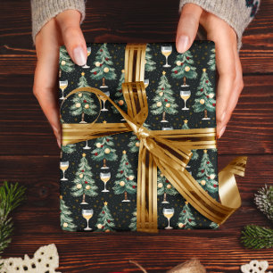 Jul White Vin Älskare Presentpapper