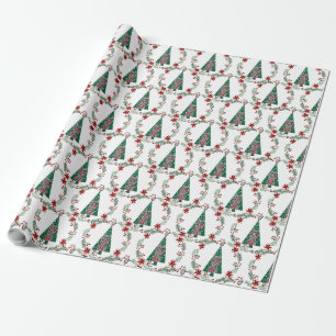 Jul Winter Mönster Presentpapper