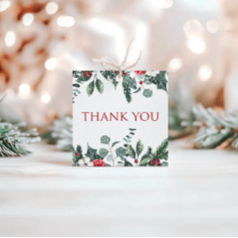 Jul Winter Oenderland, första födelsedagen Favor T Gåvor Etiketter