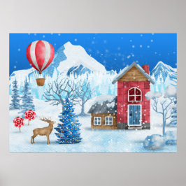 Jul Winter Wonderland Poster