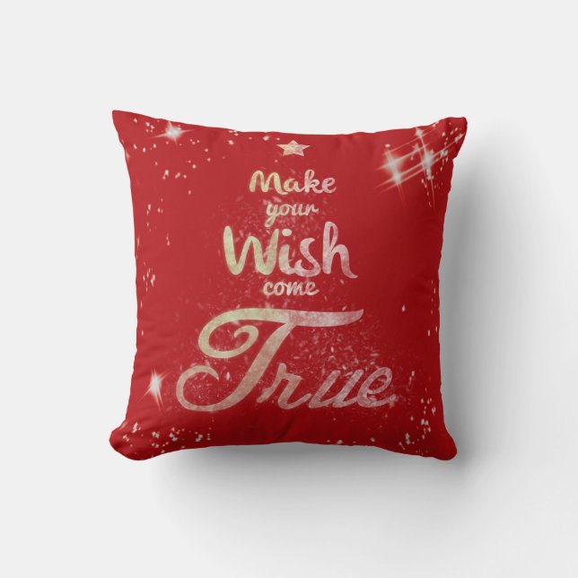 Jul Wish Dekorativ kudde Scatter Cushion (Framsida)
