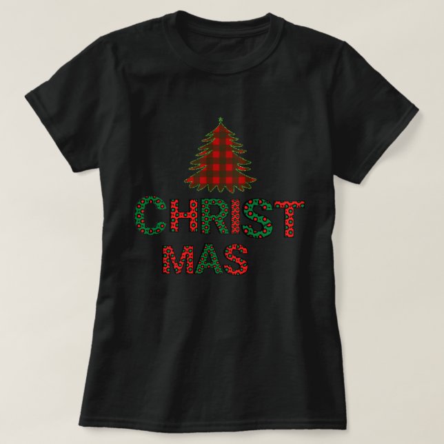 Jul Women Black T-Shirt (Design framsida)