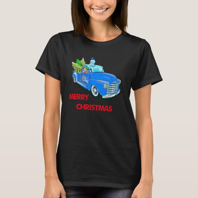 Jul Woody Lastbil  T Shirt (Framsida)