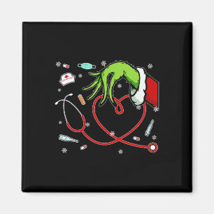 Jul Xmas Hjärta Rn Cna Icu Scurb Sjuksköterska Dok Magnet