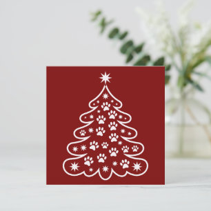 Jul Xmas Träd Vinter Glad Ljus Högtid Julkort