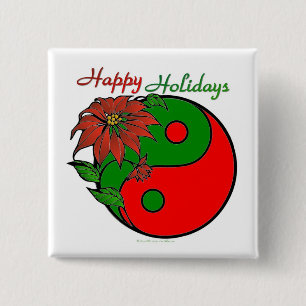 jul Yin Yang Poinsettia Knapp