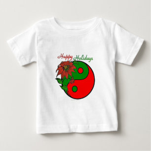 jul Yin Yang Poinsettia T-shirt