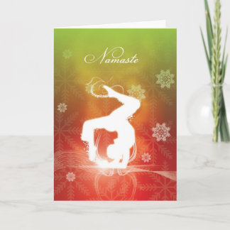 jul Yoga Helgkort