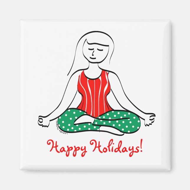 Jul Yoga Magnet (Framsidan)