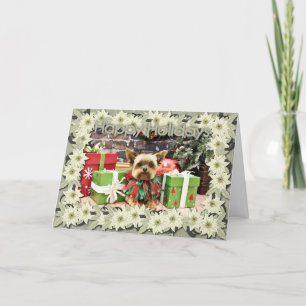 Jul - Yorkie - Bentley Helgkort