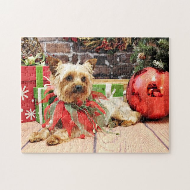 Jul - Yorkie - Kinsey Pussel (Horisontell)