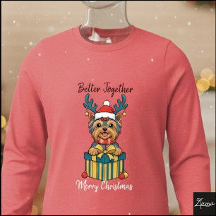 Jul Yorkie Renar Scarf Present Grafik T Shirt