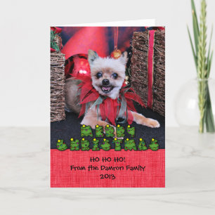 Jul - Yorkie X - Lucky Helgkort