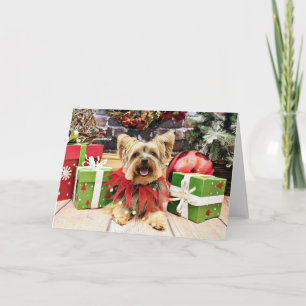 Jul - Yorkshire Terrier - Bella Helgkort