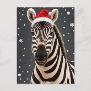 Jul Zebra Vykort