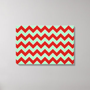 jul Zigzag Canvastryck