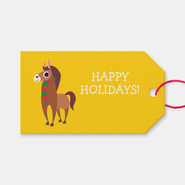 Jul Zora the Horse Presentetikett (Framsidan (Horisontell))