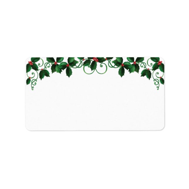 JulAdressetiketter Adressetikett (Framsidan)
