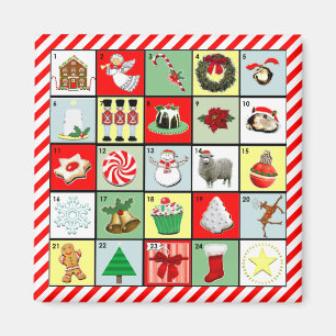 JulAdventkalender Magnet
