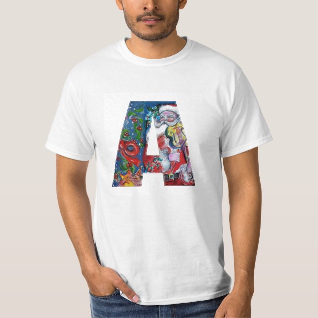 JULAFTON A BREV /JULTOMTEN MED VIOLIN MONOGRAM TEE (Framsida)